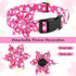 BiPawTi Flower Dog Collar, Soft Small Girl Dog Collar with Floral Patterns Decoration, Cute Daisy Dog Collars for Dogs Puppy, Summer Dog Collar Bo...