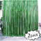 Iridescent Foil Fringe Curtains Rainforest Jungle Theme Party Supplies Birthday Wedding Party Window Door Decorations Fun Photo Booth Backdrop Pro...