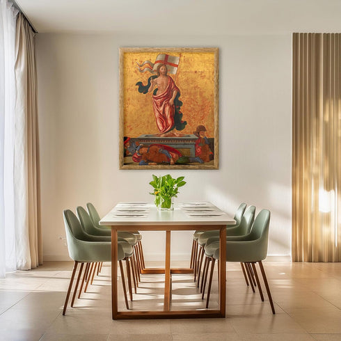 Posterizer 1 pcs-Resurrection of Christ painting poster-Religious Posters-Gifts for Christians -Decor for Church, Sunday School Classroom- unframe...