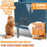 Anti Cat Scratch Furniture Protector, 12PCS Single Side Couch Protector for Cats, Cat Scratch Deterrent Tape, Couch Protector, Clear Cat Scratch D...