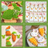 Easter Cookie Cutters Set - rabbit, Bunny, Carrot, Rabbit Face Shapes Biscuit Cutters 6 Pieces Stainless Steel...