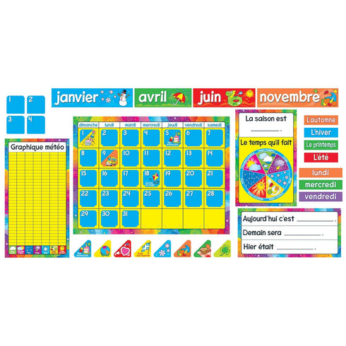 TREND ENTERPRISES, INC. - T-8292 TREND enterprises, Inc. Calendrier Annuel (FR) Bulletin Board Set...