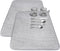 2 Pcs Large Dish Drying Mat for Kitchen Counter,24 x 17 inch Absorbent Microfiber Dishes Drainer Mats,XL Dish Drying Pad for Countertops,Racks,Und...