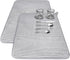 2 Pcs Large Dish Drying Mat for Kitchen Counter,24 x 17 inch Absorbent Microfiber Dishes Drainer Mats,XL Dish Drying Pad for Countertops,Racks,Und...