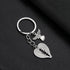 PHAETON 20PCS Guardian Angel Wing Keychain Heart-shaped Angel Wings Charms Keychain Key Ring for Memorial Keyring Religious Gifts Memorial Decorat...