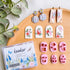 KEOKER Polymer Clay Cutters - Mini Clay Cutters for Polymer Clay Earrings Making, 6 Shapes Floral & Leaf & Butterfly Micro Clay Cutters, Clay Cutt...