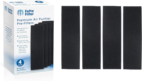 Fette Filter - Air Purifier Pre-Filter Compatible with Honeywell HRF-K2. (Pack of 4)...