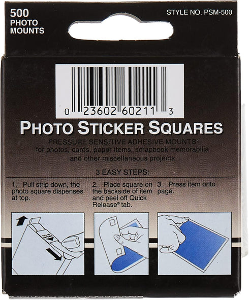 Pioneer Photo Mounting Squares 500pk...