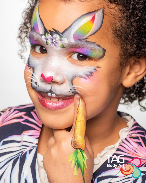 TAG Face and Body Paint - Split Cake 50g (Regular Rainbow)...