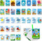 34 Season Flashcards for Kids,Waterproof Month Education Flash Cards, Children's Weather Educational Card, Double-Sided Festivals Toy Cards for To...