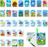 34 Season Flashcards for Kids,Waterproof Month Education Flash Cards, Children's Weather Educational Card, Double-Sided Festivals Toy Cards for To...