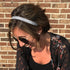 Hipsy Women's Adjustable NO SLIP Bling Glitter Headband Mixed Pack (Red/Silver/Navy)...