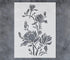 GSS Designs Large Magnolia Flowers Stencils 12 x 16Inch - Magnolia Flower Stencils for Painting on Wood Canvas Paper Fabric Floor Wall Tile...