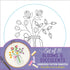 Blooms & Succulents Embroidery Pattern Transfers (set of 10 hoop designs!)...
