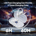 Transformers TF-T13 Open Ear Headphones Wireless 5.4 Bluetooth Sport Earbuds with Ear Hooks for 60Hrs Playback with HD Mic, Music Game Dual Mode C...