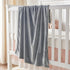 KMUSET Kids Blanket for Boys Girls 30x40 inches, Soft Cozy Fuzzy Swaddle Throw Blanket, Small Fleece Blanket for Crib Stroller, Grey...