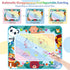 Water Doodle Mat Kids Water Painting Doodle Drawing Mat Toy Writing Mess Free Coloring Extra Large Magic Educational Toys for Boys Girls Age 2 3 4...