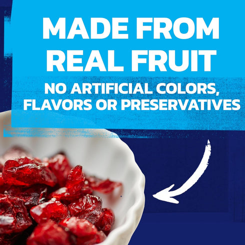 Ocean Spray® Craisins®, 50% Less Sugar Dried Cranberries, Dried Fruit, 5 Oz Pouch (Pack of 1)...