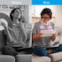 SZ-JIAHAIYU Portable Neck Fan Rechargeable USB Hands-Free Fan Personal 360° Double Headed Free Rotation 3 Speed Adjustable Wearable Face Mini Smal...