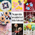 300PCS Lollipop Cake Pop Treat Bag Set Including 100pcs Parcel Bags, Papery Treat Sticks, Gold Metallic Twist Ties for Making Candies, Chocolates ...