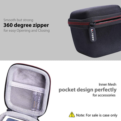 LTGEM Hard Case for Oklar/MMIZOO/Care Touch/PEAKME/Medline Wrist Blood Pressure Monitor(Inside: 3.3"x3"x3.3"), Case Only...