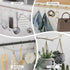 Gold Shower Curtain Hooks, Amazer Shower Curtain Rings Hooks, 12 Pcs Stainless Steel Shower Hooks for Shower Curtain, Rust Proof Shower Curtain Ho...