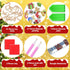 Junkin 26 Pcs Diamond Art Christmas Ornaments 5D DIY Christmas Diamond Painting Keychains Kits Xmas Hanging Painting Kit Snowman Santa Art Pendant...