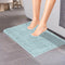 ITSOFT Plush Microfiber Non Slip Soft Bathroom Rug, Absorbent Machine Washable Chenille Bath Mat | Quick Dry Carpet, Great for Bath, Shower, Bedro...