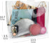 Multifunction Clear Chain Tote with Turn Lock Womens Shoulder Handbag...