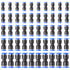 TAILONZ PNEUMATIC 50 pcs Straight Push Connectors Plastic Quick Release Connectors Air Line Fittings for 5/32 1/4 5/16 3/8 1/2Tube (2 Way)...