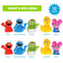 Sesame Street 10 Piece Finger Puppet Set - Party Favors, Educational, Bath Toys, Floating Pool Toys, Beach Toys, Finger Toys, Playtime...