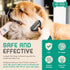 Ruff 'N Ruffus Dog Brush for Shedding - Double Sided Undercoat Rake for Dogs & Cats - Dematting Comb for Dogs - Deshedding Dog Brush with Nail Cli...