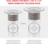HAUTMEC Tub Drain Remover Wrench PL0030...