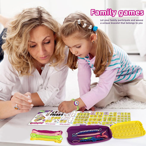 Pansonbe Friendship Bracelet Making Kit for Girls - Best Birthday Gifts Ideas for Girl 8, 9,10,11,12 Year Old - Gifts for 6-12 Year Old Girl - Str...