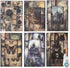 180Pcs Dark Fantasy Scrapbook Paper, Vintage Gothic Journal Ephemera Pack, Junk Journal Supplies for Scrapbooking Kit, with Glue Tape...
