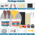 Granite Repair Kit & Quartz Countertop Chip Repair Kit 3.7 OZ- (Color Match) Marble Repair Kit with Super Adhesion for Granite Countertops, Marble...
