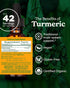 Herb Pharm Certified Organic Turmeric Root Extract for Musculoskeletal System Support - 1 Ounce (DTURM01)...