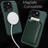 Crave Dual Guard for iPhone 15 Pro Case, Compatible with MagSafe Shockproof Protection Dual Layer Case for Apple iPhone 15 Pro (6.1") - Forest Gre...
