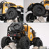 4PCS 1.33 Inch Rubber Butyl Rain Forest Mud Tire with Sponge Liner for 1/18 1/24 Scx24 Fcx24 TRX-4M Bronco RC Car Wheel Upgrade Accessories...