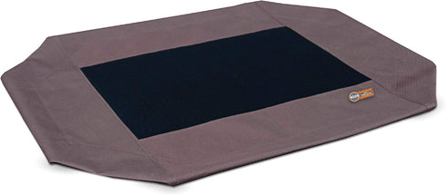 K&H Pet Products Original Pet Cot Replacement Cover (Cot Sold Separately) - Chocolate/Black Mesh, Medium 25 X 32 Inches...