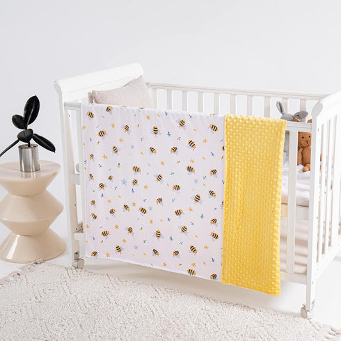 Baby Blanket for Boys Girls Super Soft Blanket,Fluffy WarmLightweight Baby Receiving Blankets,Double Layer with Dotted Backing for Toddler Nursery...