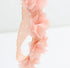 Baby Toddler Elastic Chiffon Flower Headbands Princess Girls Hand Sewing Beads Flower Headwear Nylon (QJ11 White pink) (QJ11 White pink)...