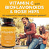 Viva Naturals Vitamin C 1000mg - Non-GMO Vitamin C Supplements with Citrus Bioflavonoids & Rose HIPS for Immune Support & Antioxidant Protection, ...