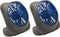 Treva 5 Inch Battery Powered Fan Portable Desk Fan 2 Cooling Speeds with Compact Folding & Tilt Design Cubicle Accessories Small Portable 2 Pack (...