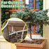 4 Inch 50 Pack Landscape Staples Galvanized Garden Stakes Anti-Rust Landscape Pins for Weed Barrier Fabric, Artificial Turf and Landscape Fabric...