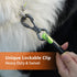 NTR 8FT Heavy Duty Dog Leash, Green Rope Dog Leash with Swivel Lockable Hook and Comfortable Padded Handle, Cat Puppy Leash Lead for Small Medium ...