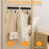 Magnetic Key Holder For Fridge With 10 Hooks, Magnetic Utensil Holder For Wall, Strong Magnetic Key Hanger Hooks Organizer, Magnent Key Rack For K...