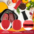 2 Pcs Cast Iron Handle Cover, Silicone Hot Handle Holder, Heat Resistant Cast Iron Skillet Handle Covers Potholder for Frying Pans and Griddles Ki...