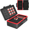 Kiorafoto 36 Slots SD MSD Memory Card Case Holder Water-Resistant Anti-Shock Storage Organizer for 21 SD SDHC SDXC Memory Cards or Switch Game Car...