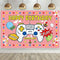 Video Game Happy Birthday Backdrop Gaming Theme Birthday Party Backdrop Banner Gaming Party Decorations for Game Fans Kids Boys Birthday Party Sup...